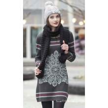 Pull femme en cachemire avec motif (1500002086)